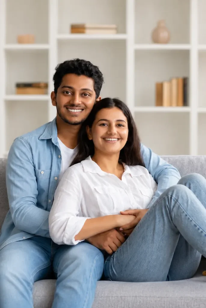 pareja haciendo terapia de pareja online
